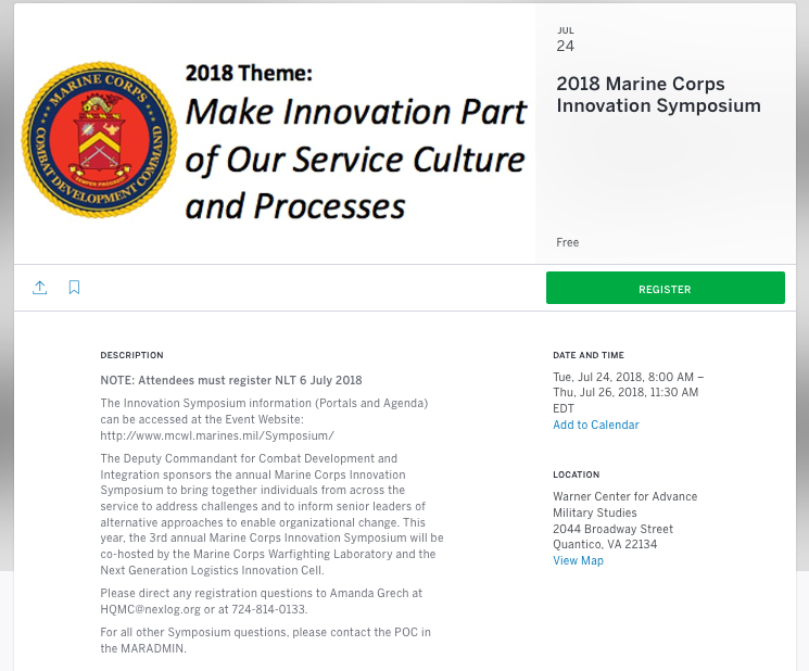 Register for the Innovation Symposium